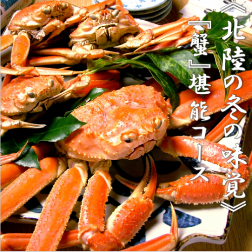 北陸の冬の味覚『蟹』解禁！