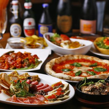 【Popular Plan ★】 2 H with All-you-can-drink ★ Gorgeous Special Course ♪ All 9 items 4500 yen (500 yen OFF on Weekdays)