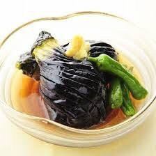 Fried eggplant vinegar