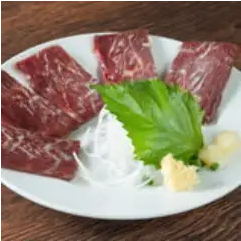 霜降り馬刺し