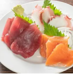 刺身の三点盛り