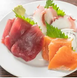 刺身の三点盛り