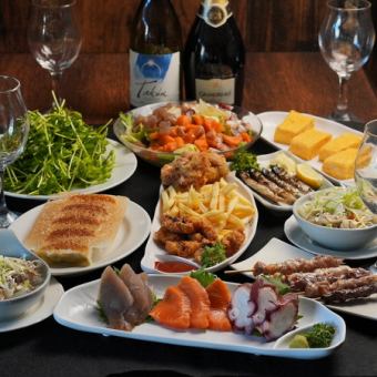 【忘年会、新年会、歓送迎会にぴったり！】3時間食べ放題プラン！全71種の豪華メニュー！3500円