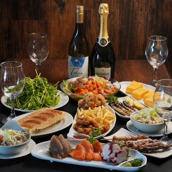 忘年会・新年会にぴったり！ 3時間飲み放題＆食べ放題プラン、全47種の豪華メニュー！3500円！