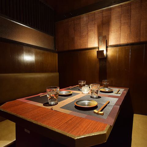 ◯● [From 2 people] Spacious private room ●◯ The secret to its popularity is the clean and Japanese-style space that is popular not only with men but also with women.We have table seats and sunken kotatsu seats perfect for banquets, and can be used for a variety of purposes.