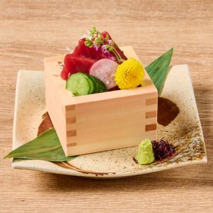 特選　マグロ桝盛り 3貫