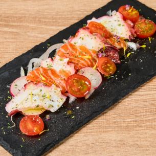 鮮魚のカルパッチョ　