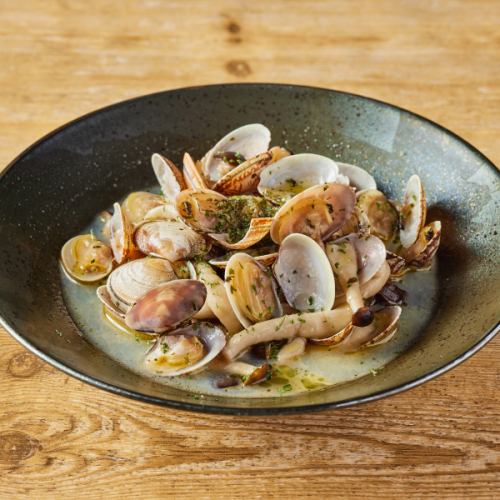 あさりのガーリックバター醤油