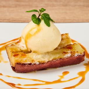 さつまいものバニラブリュレ