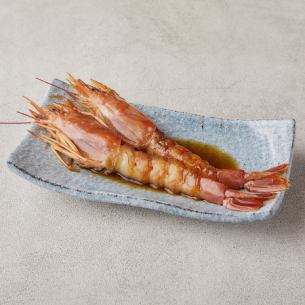 デカ海老の沖漬け