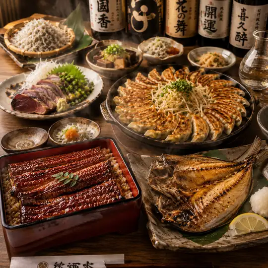 飲み放題付き宴会コースは3500円～！静岡グルメを満喫できる特別な宴会コースもご用意しております◎