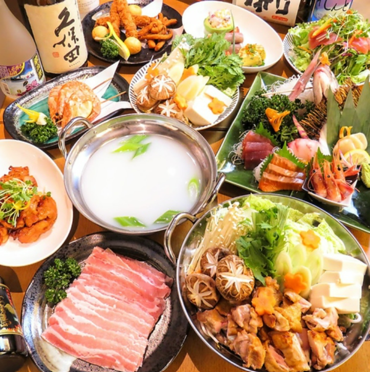 平日限定!2H飲み放題付き食べ放題コースが破格の税込3,278円!