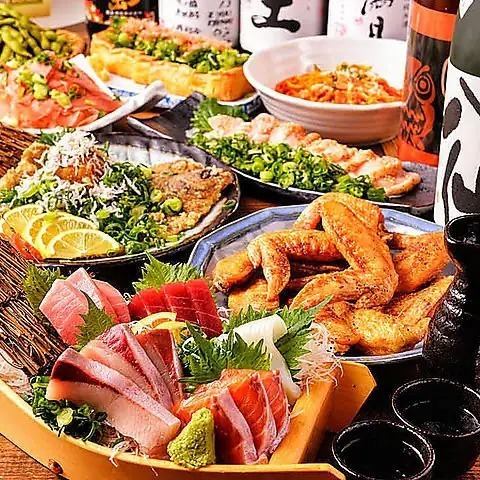 種類豊富な2時間飲み放題付コース