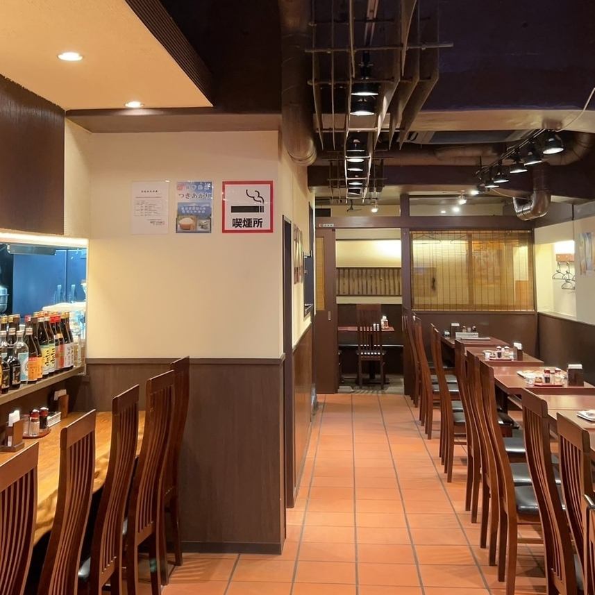 最大60名様まで対応可能な広々空間です♪