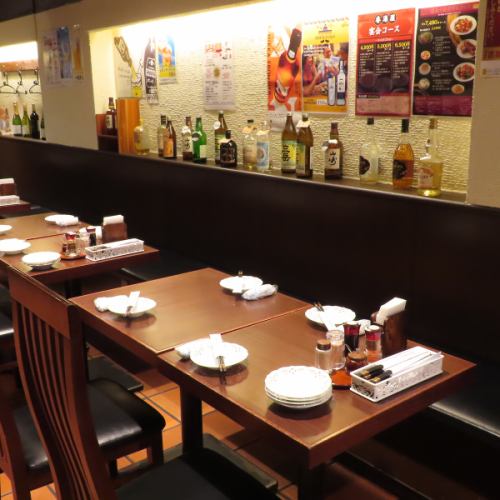 落ち着いた店内！