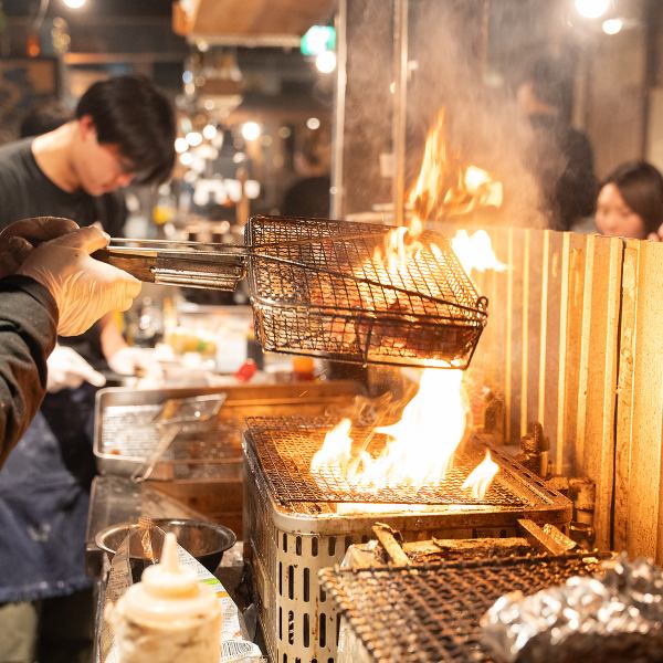 名物の「薩摩知覧鶏かご焼き」◆遠赤外線で旨味を閉じ込めます