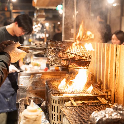 名物の「薩摩知覧鶏かご焼き」◆遠赤外線で旨味を閉じ込めます