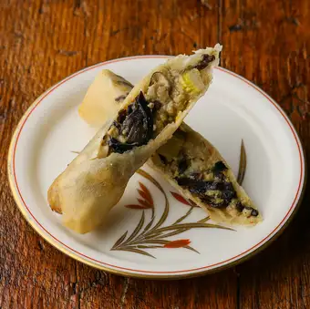 グリーンカレー春巻