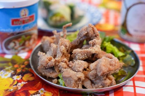 グリーンカレーからあげ
