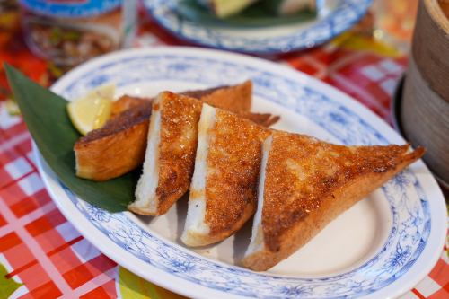 タイ屋台のえびパン
