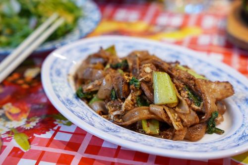 米粉のきし麺焼きそば