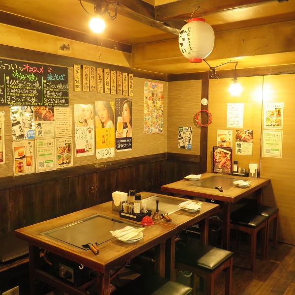 落ち着いた雰囲気の店内は30名様から宴会でご利用いただけます。お気軽にご相談ください♪宴会・同窓会・女子会・会社宴会など様々な宴会にぴったりです！