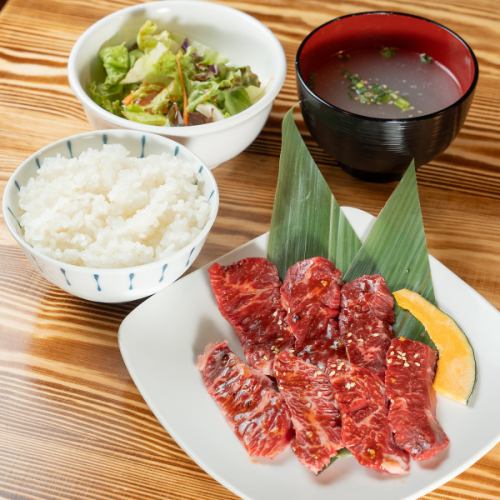 【ランチ限定◎上ハラミ焼肉定食】
