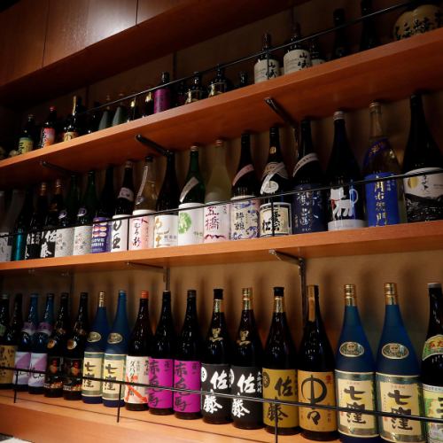 A wide variety of sake