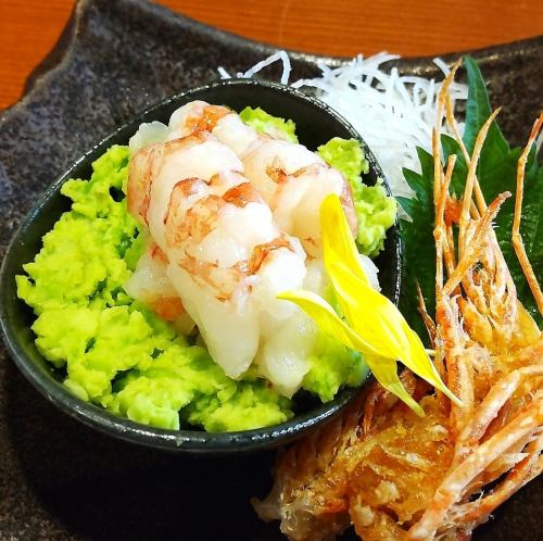 赤海老のずんだ和え