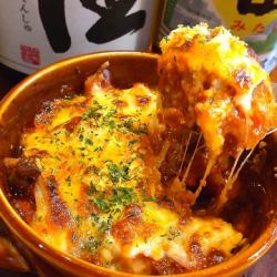 筍と牛すじのミートグラタン