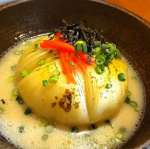新玉葱の白湯煮