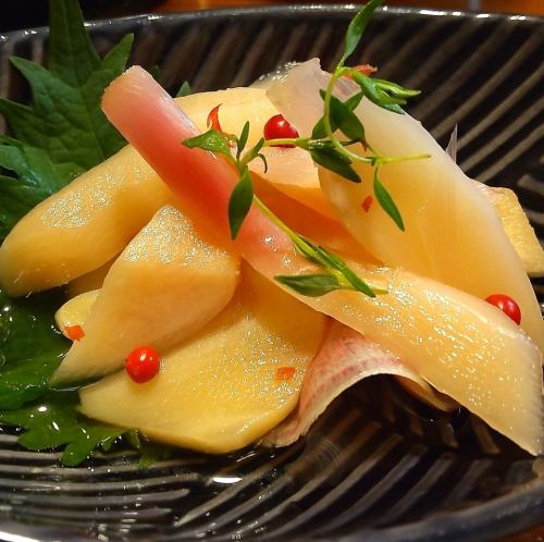 新しょうがの甘酢漬け