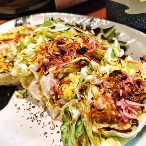 春キャベツのアンチョビグリル