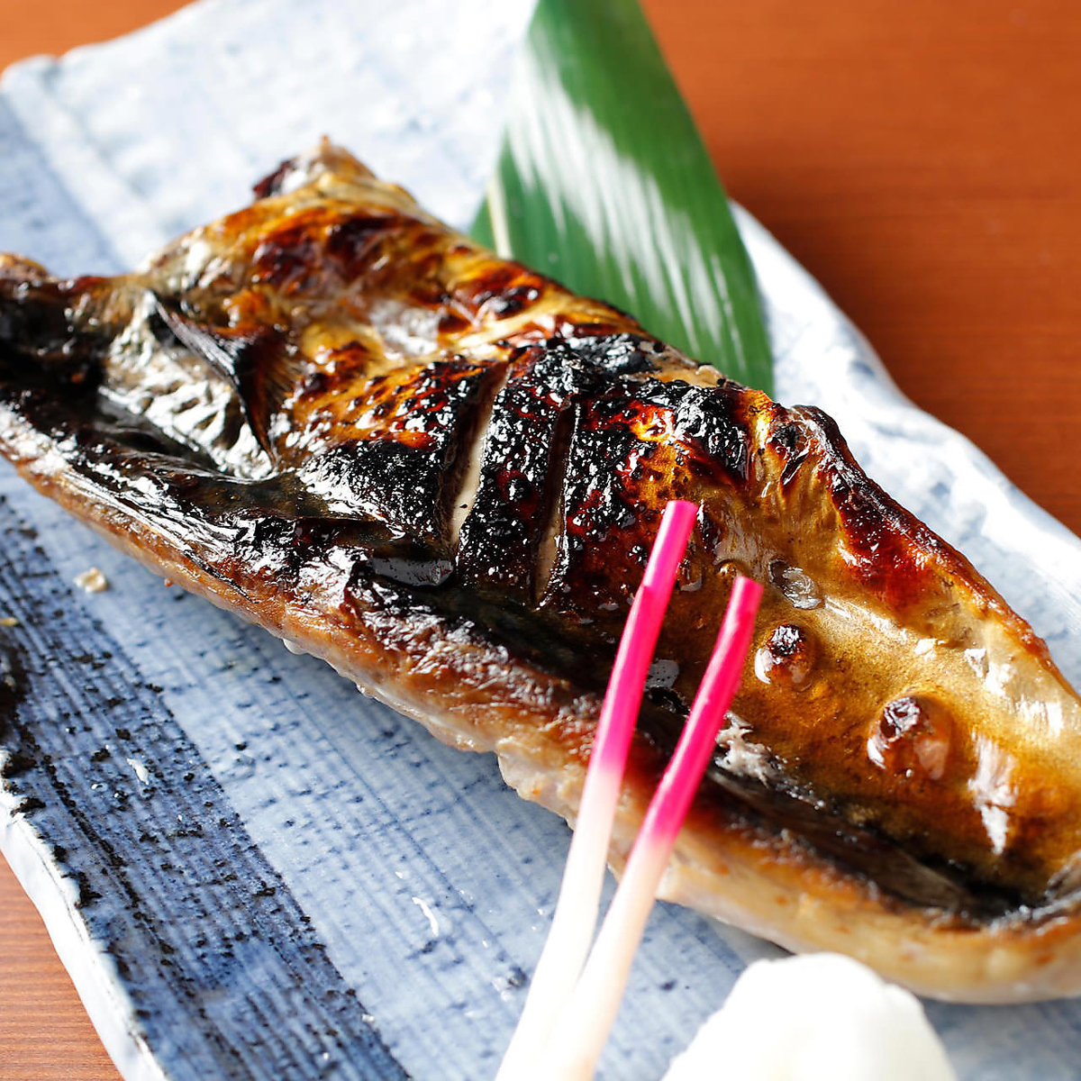 当店の一押しは宮城県石巻産【金華サバ】ジューシーな仕上がり！