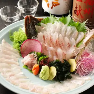 鮮魚が躍る,贅沢な海鮮
