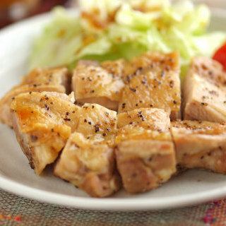 Salt-grilled young chicken