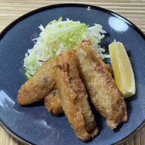 鶏皮餃子