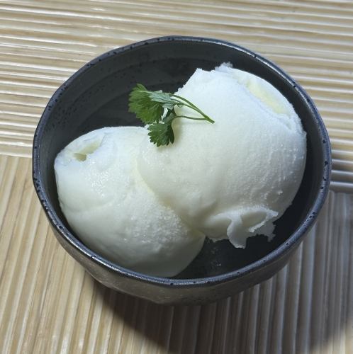 柚子シャーベット