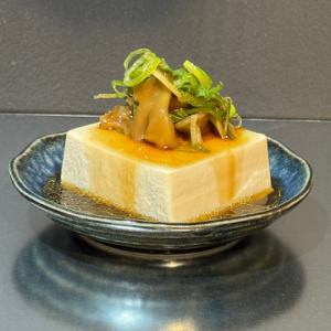 冷奴の搾菜乗せ