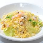 Seafood lettuce fried rice