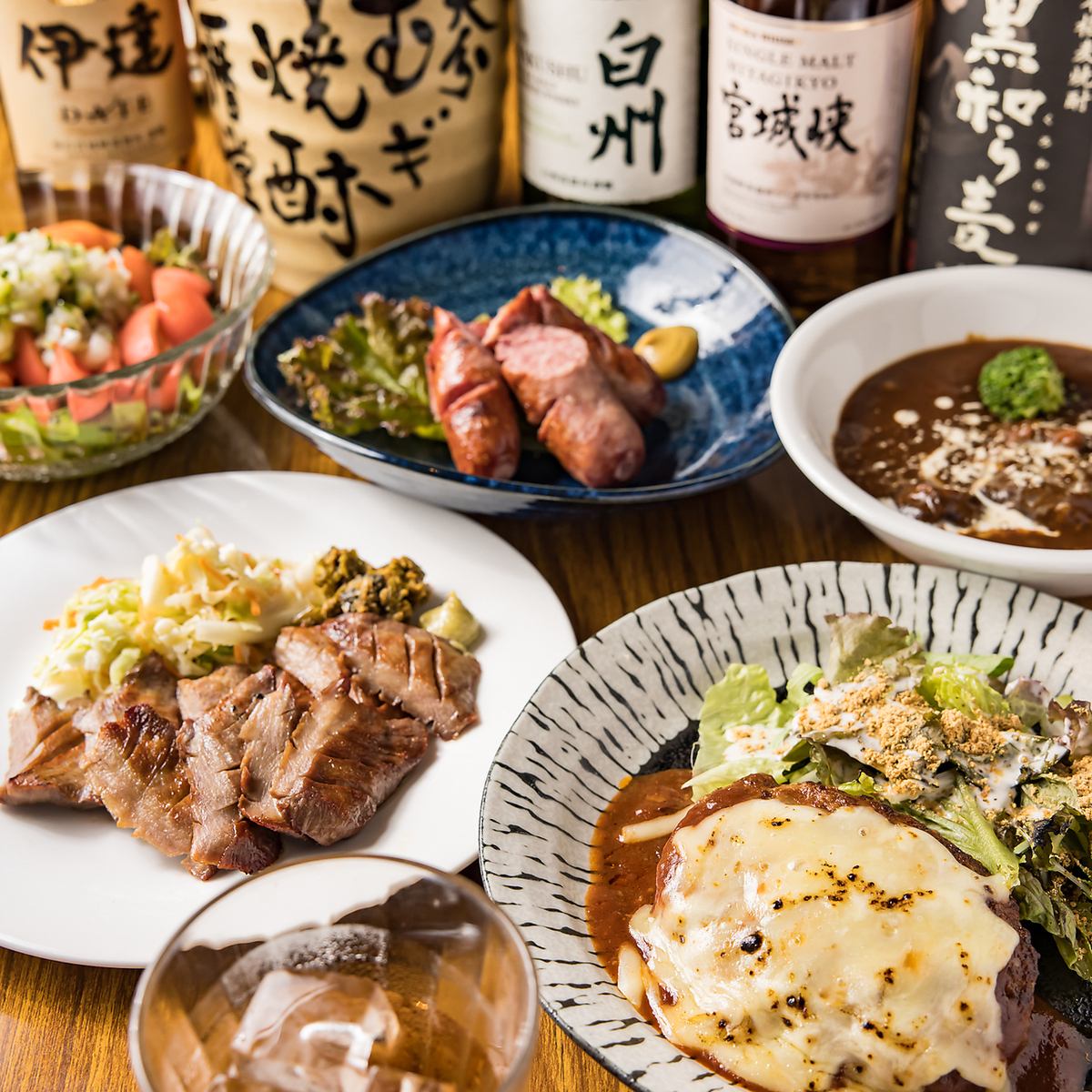 熟成して旨味を最大限に引き出した仙台牛たんをご堪能ください！