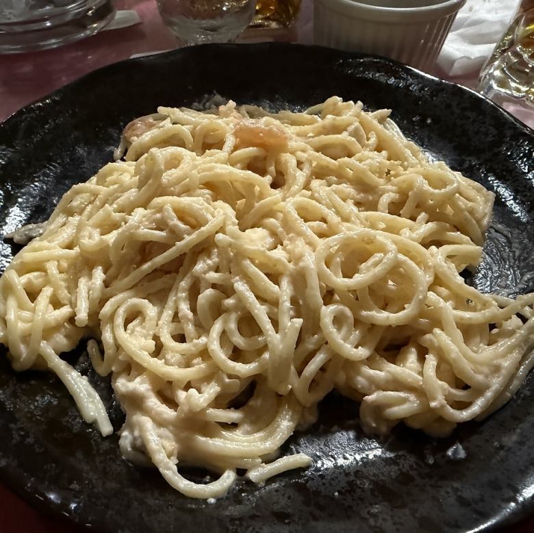 海鮮クリームパスタ