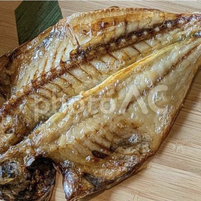 アジの開き定食