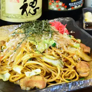 ホルモン焼きそば
