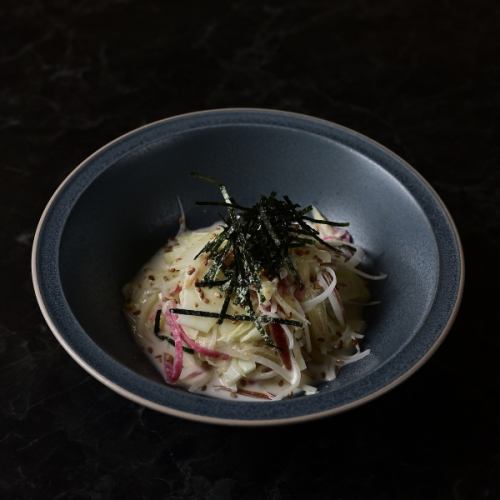 島野菜の胡麻和え
