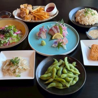 【お手軽といろコース】2時間飲み放題付4,980円(税込)