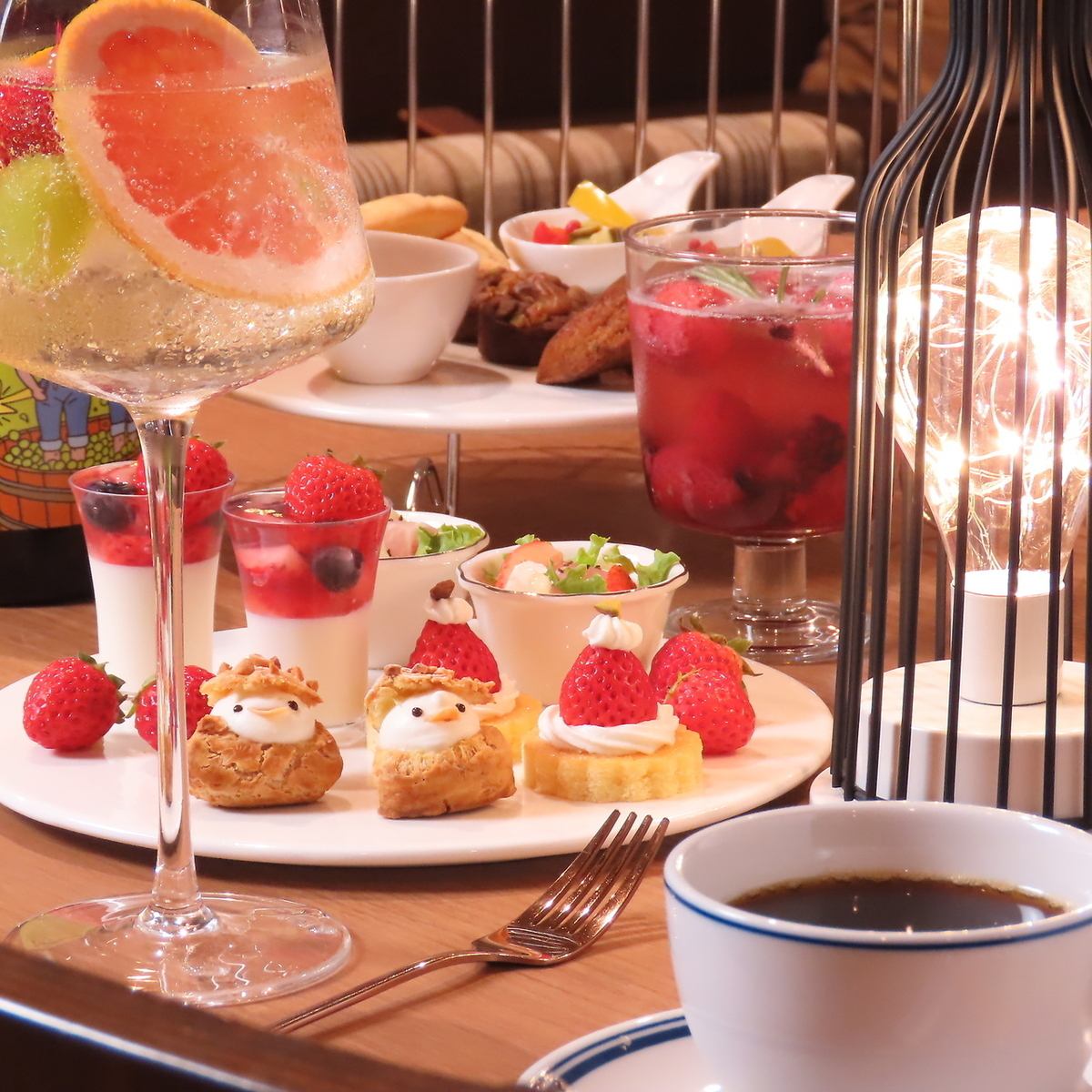 お得なセットメニューやデザートコースもご用意しております♪