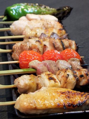 Use brand chicken! Various yakitori that we are proud of ★