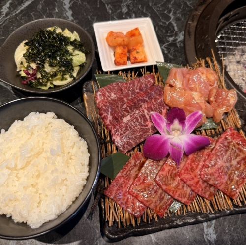 야키니쿠 3종 정식