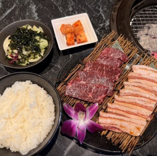 야키니쿠 2종 정식